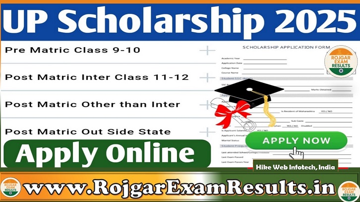 UP Scholarship 2025–26: Eligibility, Dates & Application Guide | rojgarexamresults.in