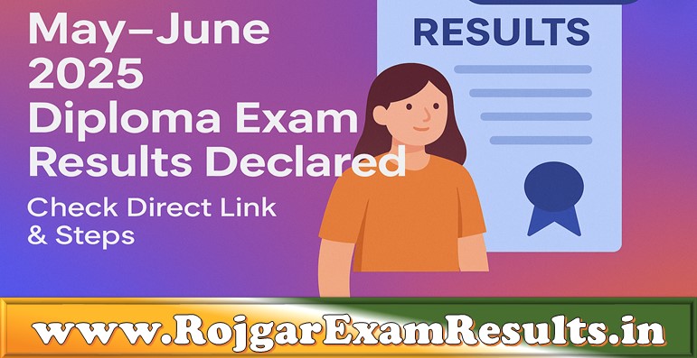 HSBTE May–June 2025 Diploma Exam Results Declared | Check Direct Link & Steps