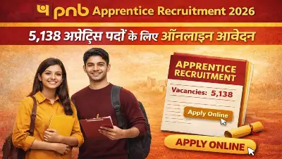 PNB Apprentice Recruitment 2026: Apply Online for 5,138 Posts